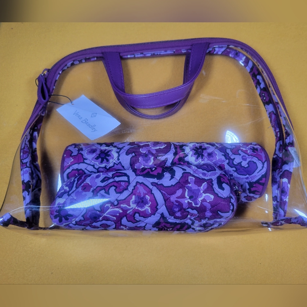 Vera Bradley Cosmectic 3 Piece NWT Set